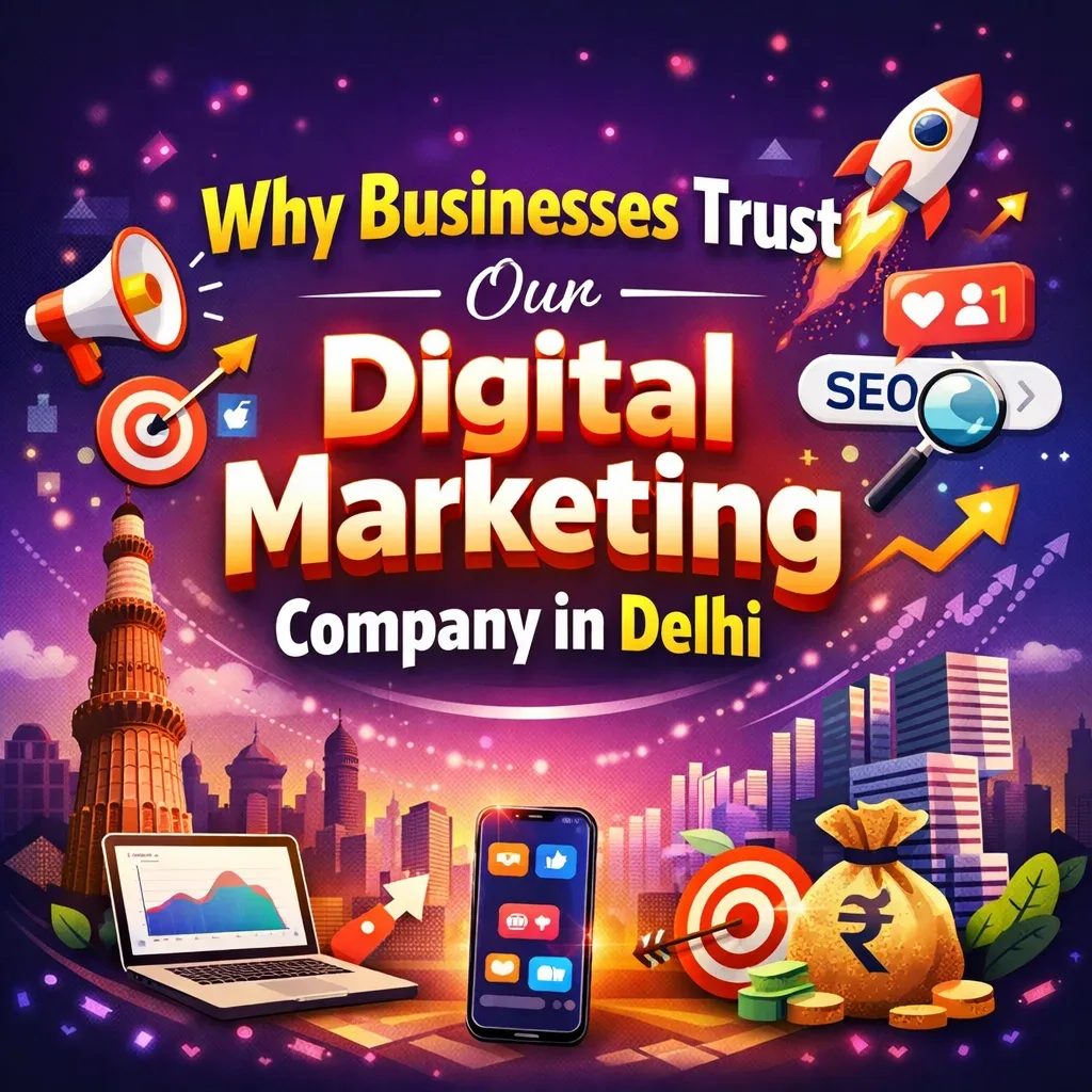 Why Businesses Trust Our Digital Marketing Company in Delhi