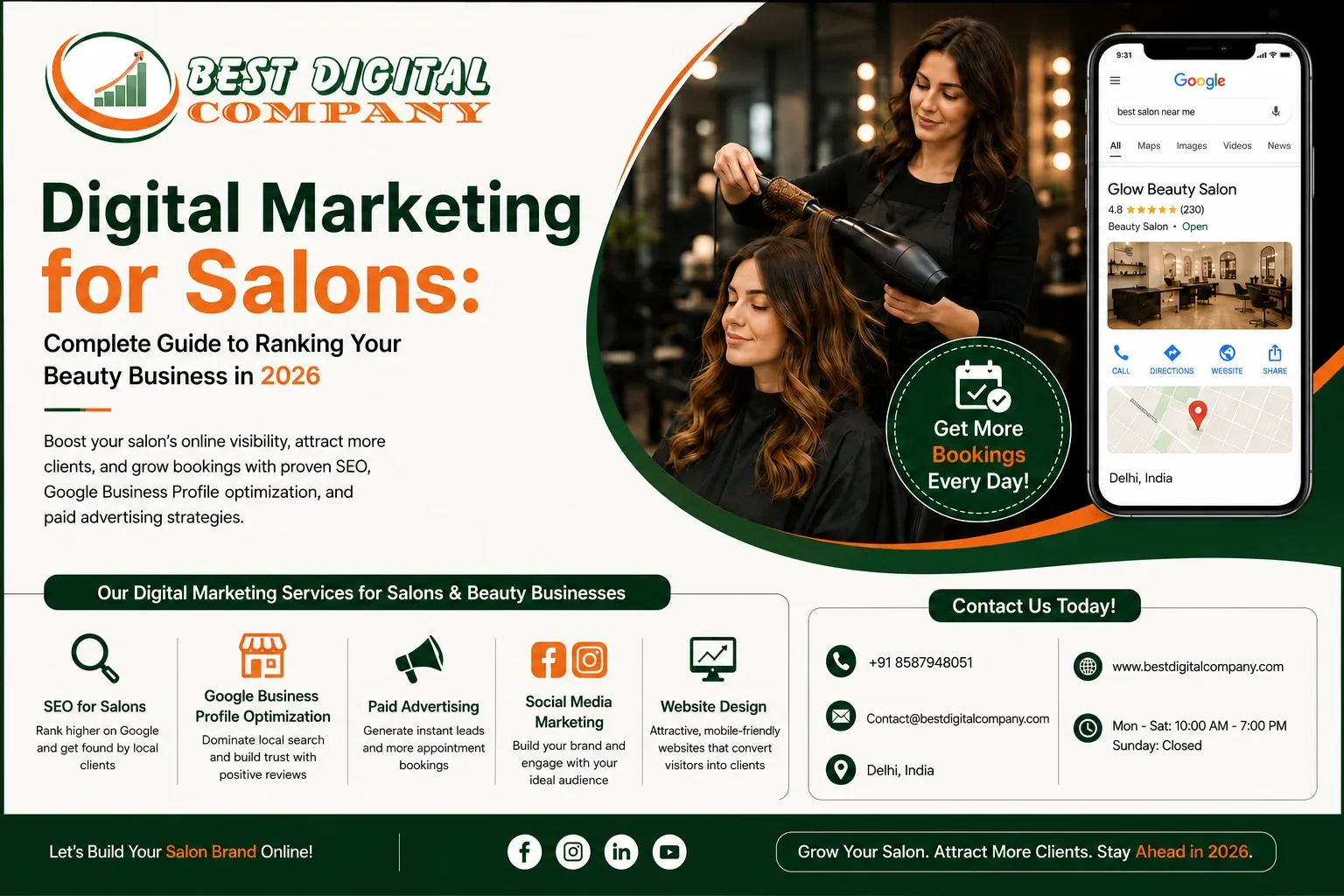 Digital Marketing Agency for Salon
