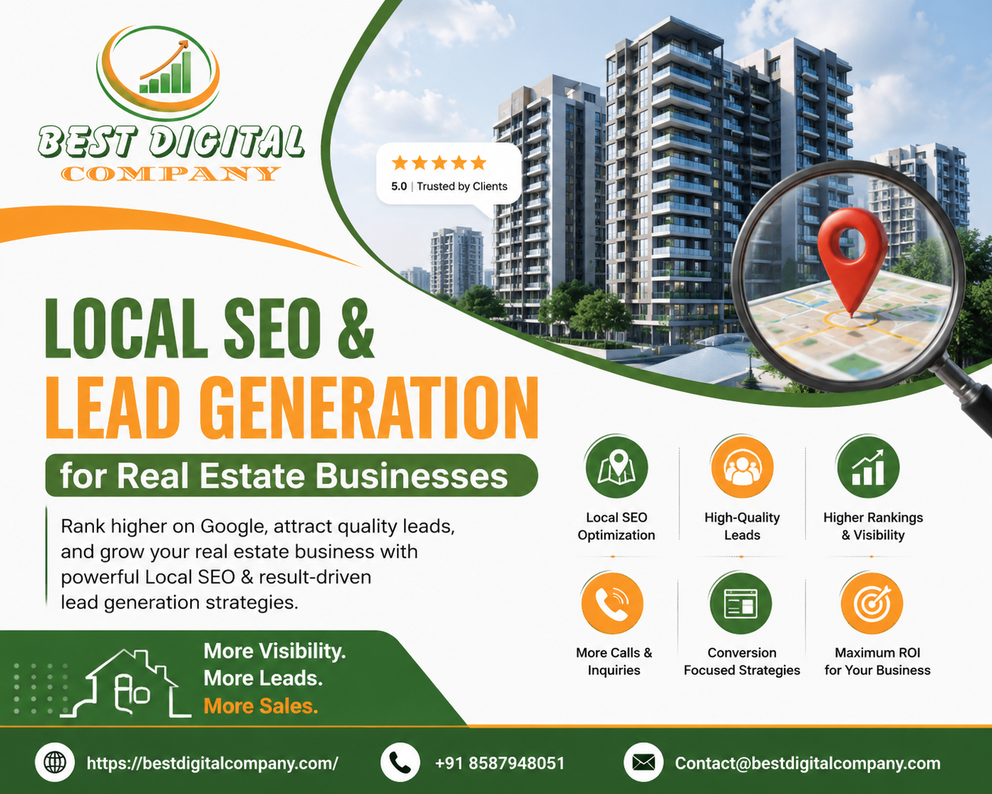 Local SEO & Lead Generation for Real Estate Businesses