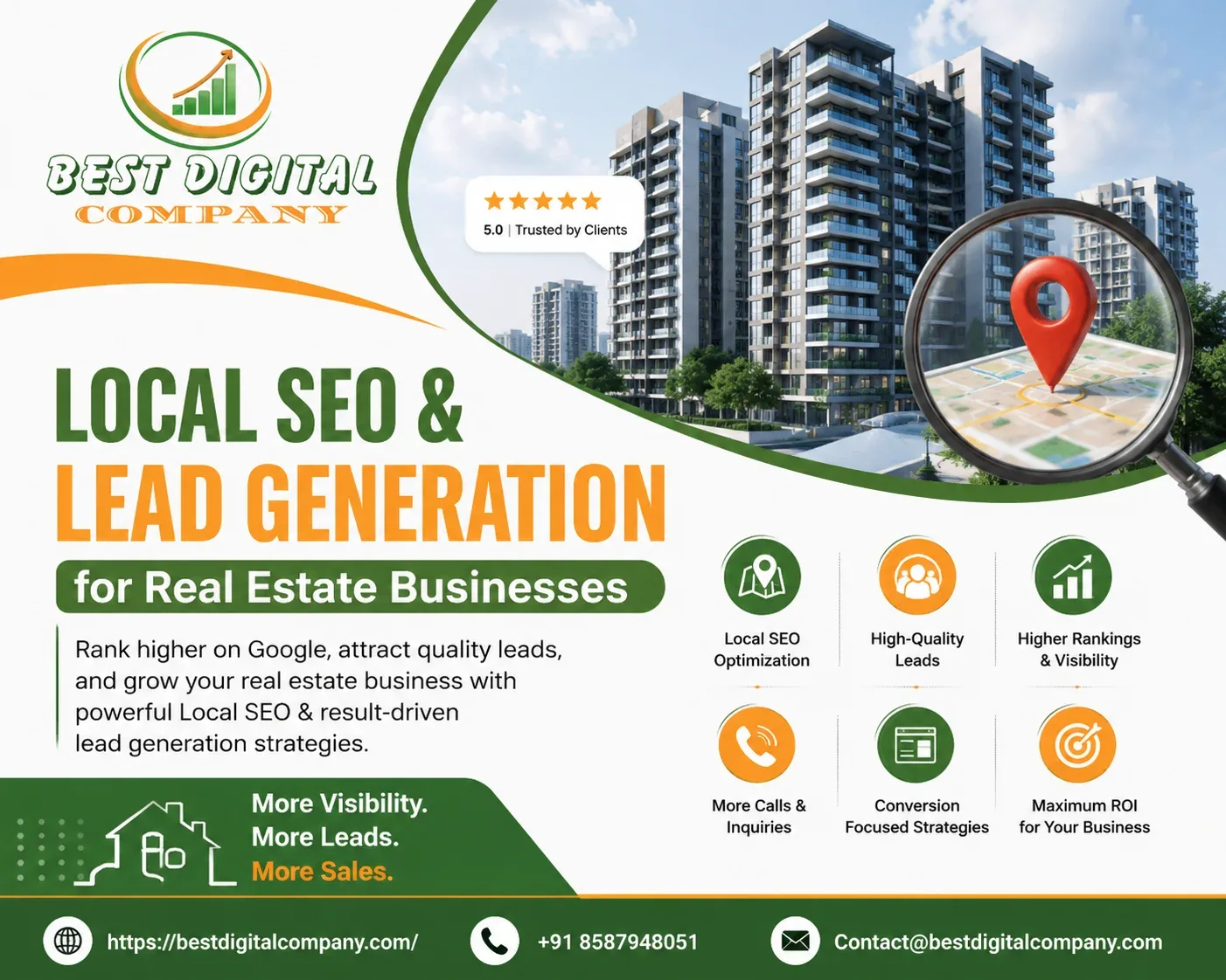 Local SEO & Lead Generation for Real Estate Businesses