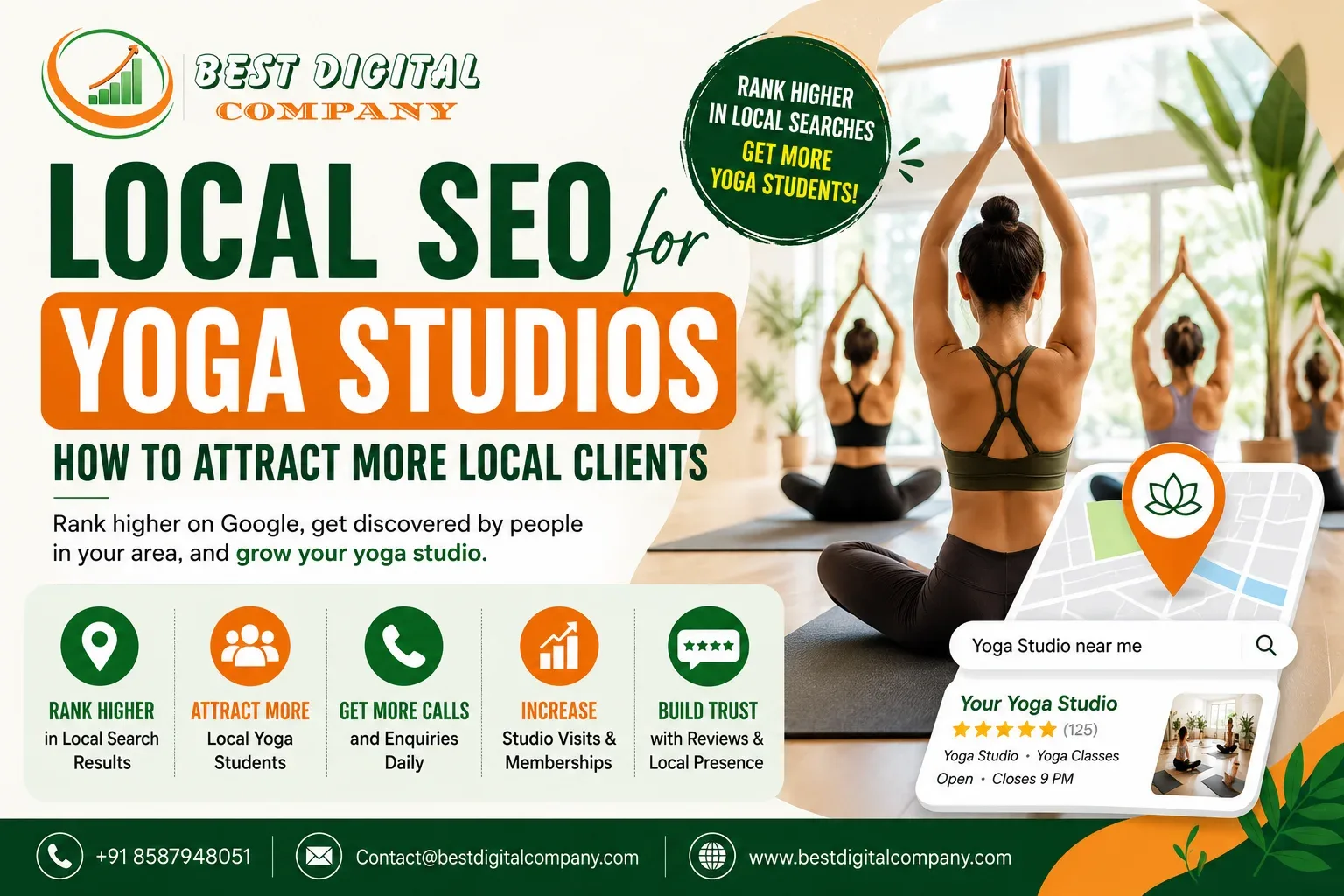 Local SEO for Yoga Studios