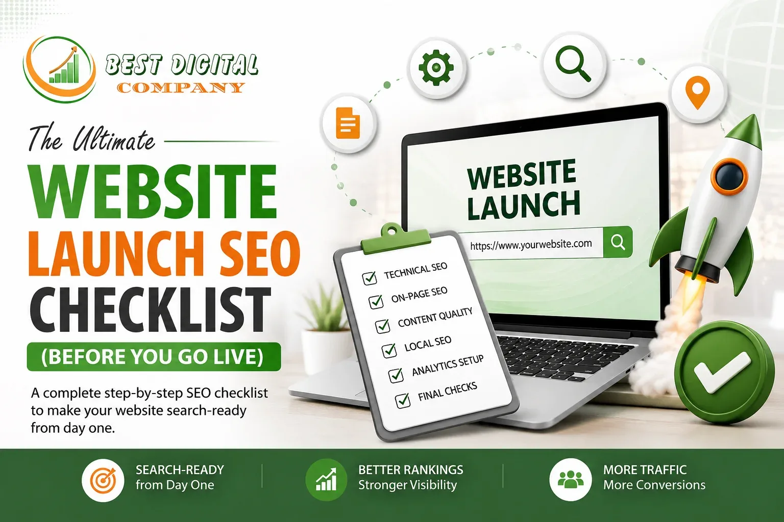 The Ultimate Website Launch SEO Checklist (Before You Go Live)