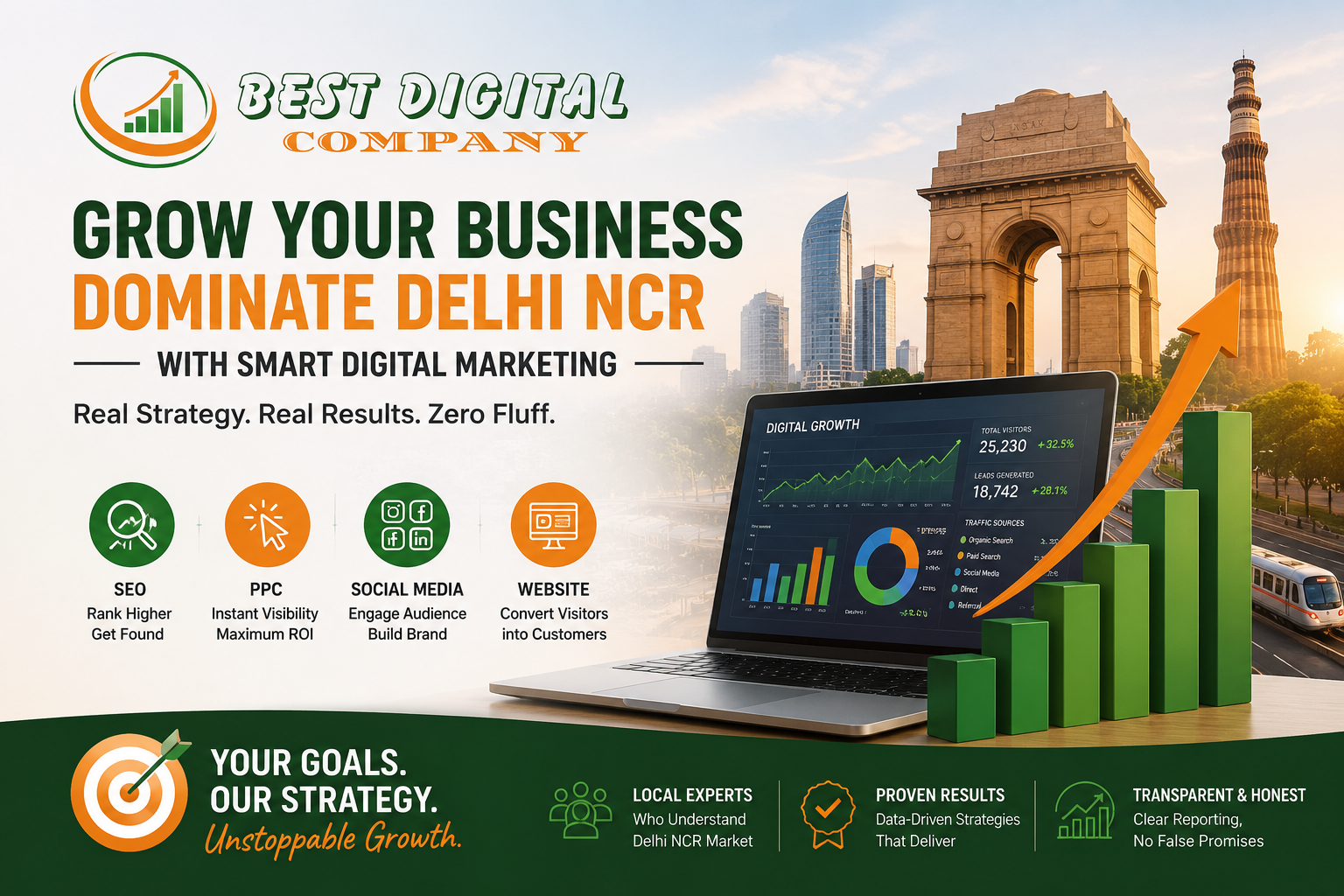 Why Your Business Needs the Best Digital Marketing Company in Delhi NCR Right Now