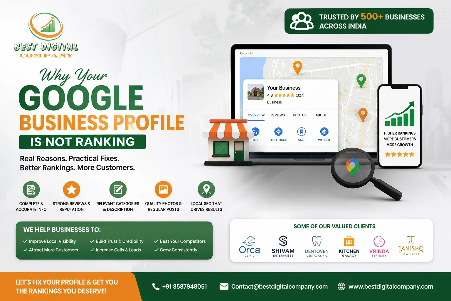 Why Your Google Business Profile Is Not Ranking