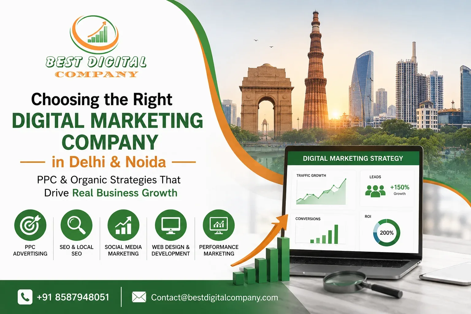 Choosing the Right Digital Marketing Company in Delhi & Noida: