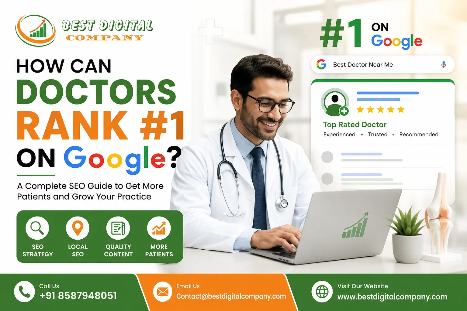 How Can Doctors Rank #1 on Google?