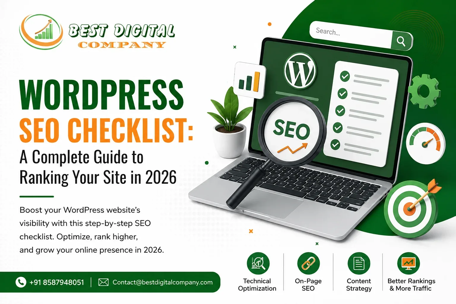 WordPress SEO Checklist 2026: Complete Step-by-Step Guide