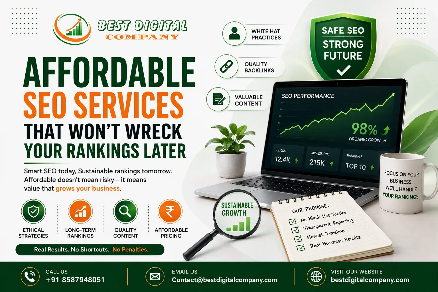 Affordable SEO Services That Won't Wreck Rankings