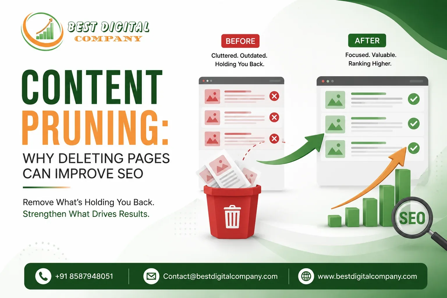Content Pruning: Why Deleting Pages Can Improve SEO