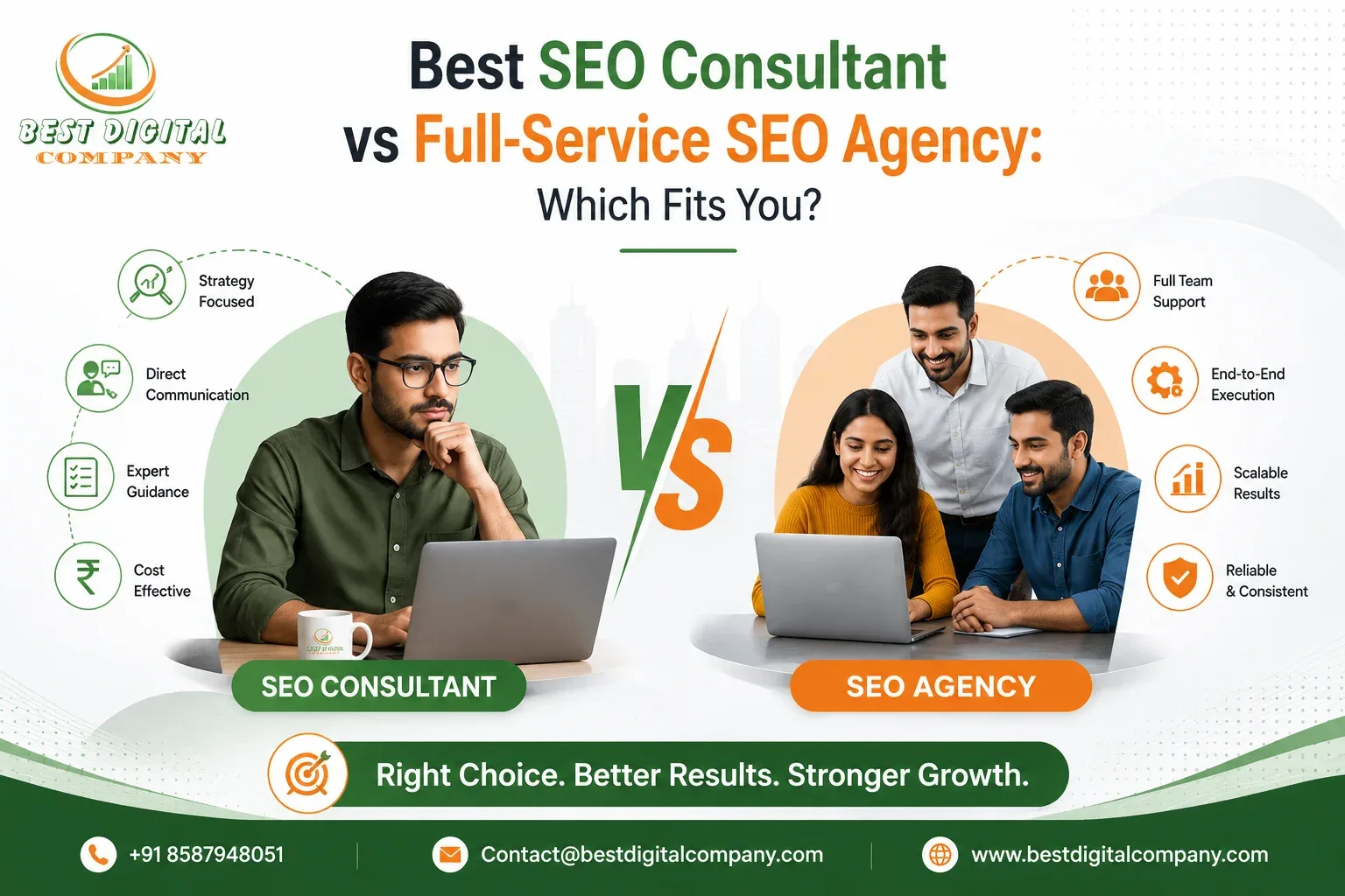 Best SEO Consultant vs SEO Agency: Which Fits You?