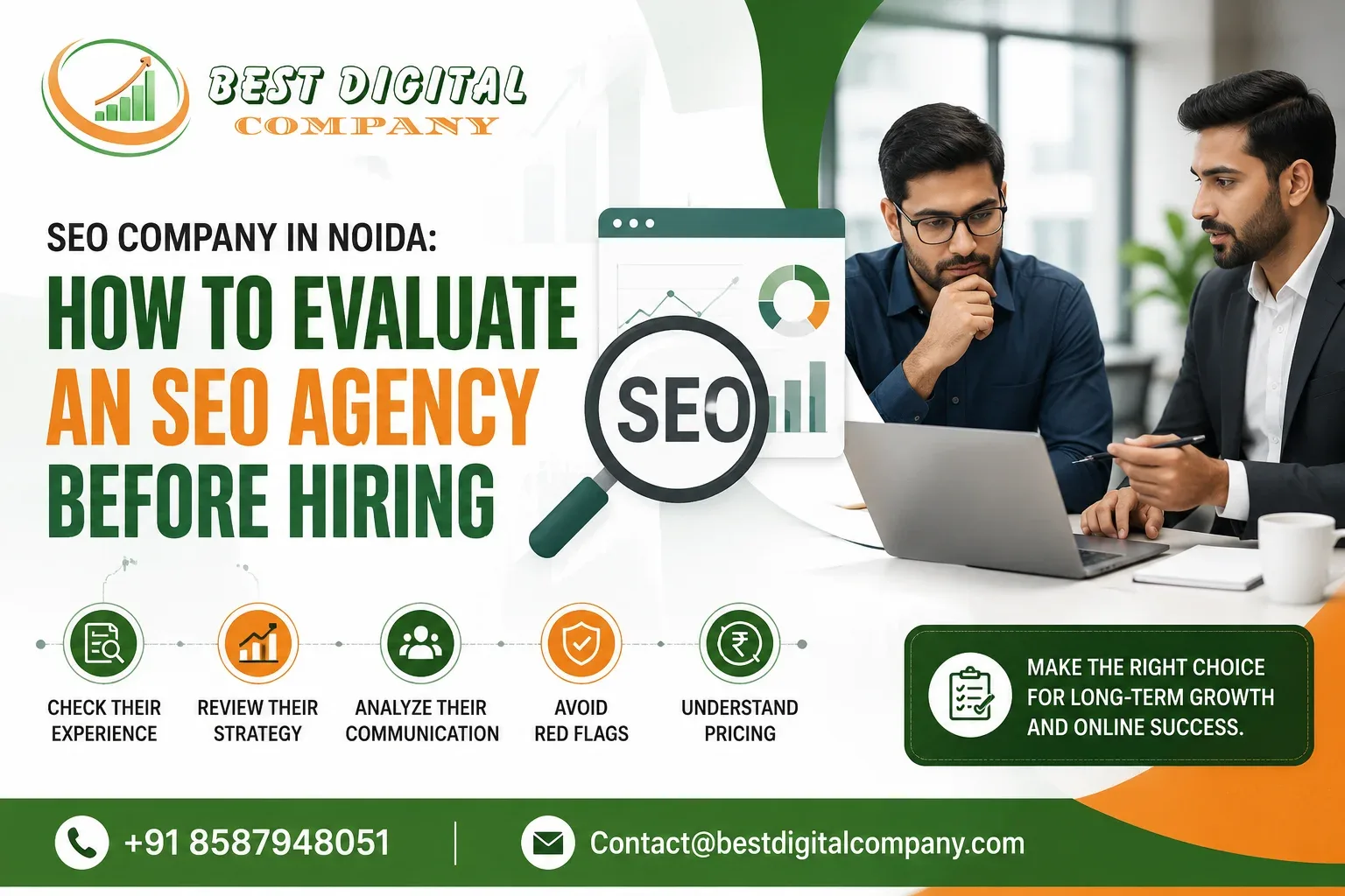 SEO Company in Noida: How to Evaluate an Agency
