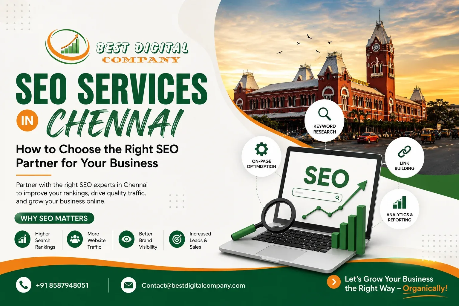 SEO Services in Chennai: How to Choose the Right Partner